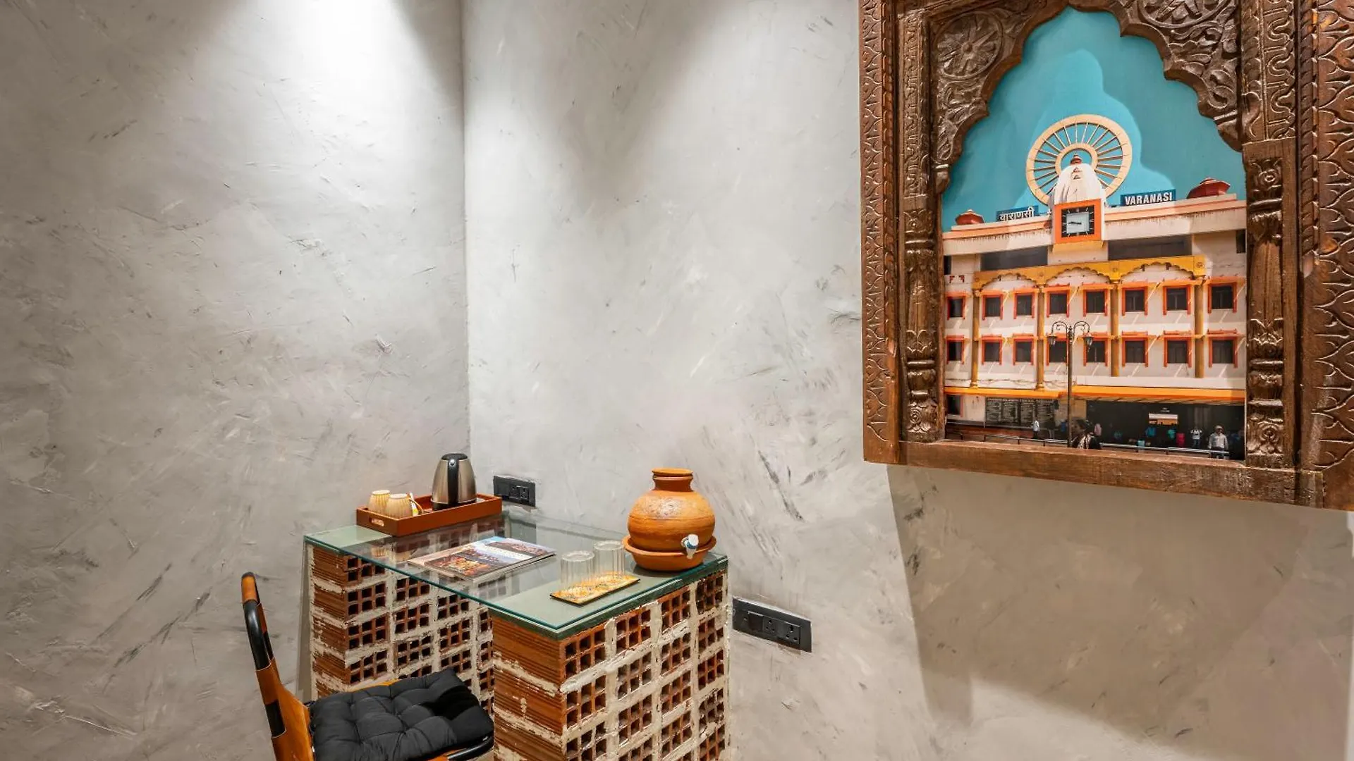 Local Lok Hostel Varanasi India